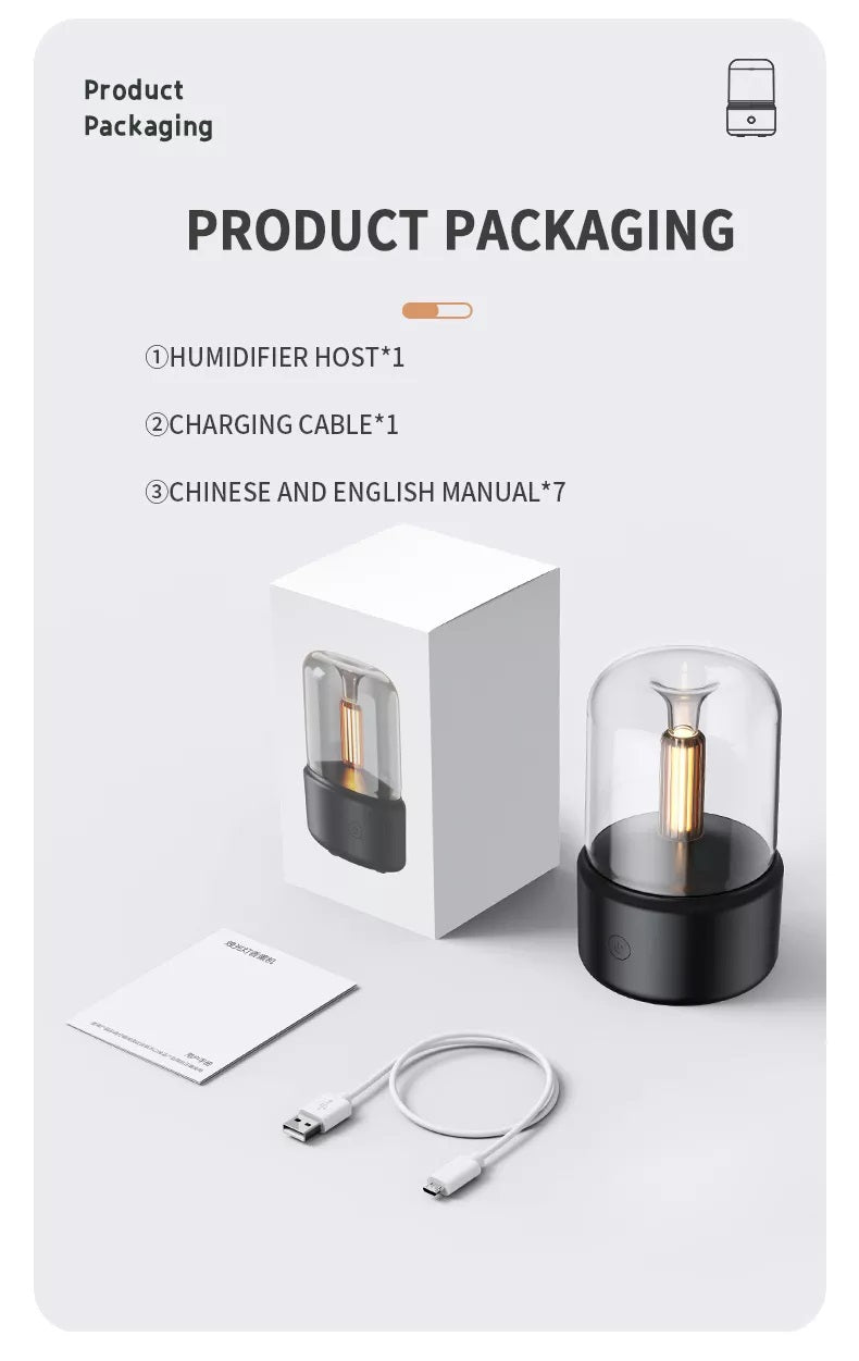 Candle Lamp Aroma Diffuser